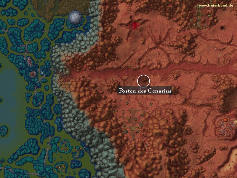 Posten des Cenarius (Cenarion Post) Landmark WoW World of Warcraft 