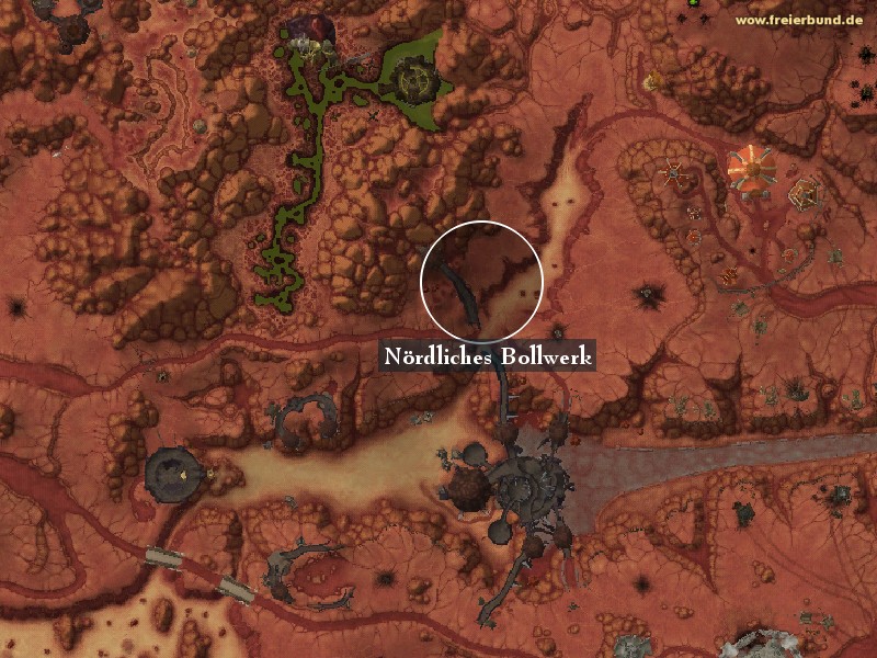 Nördliches Bollwerk (Northern Rampart) Landmark WoW World of Warcraft 