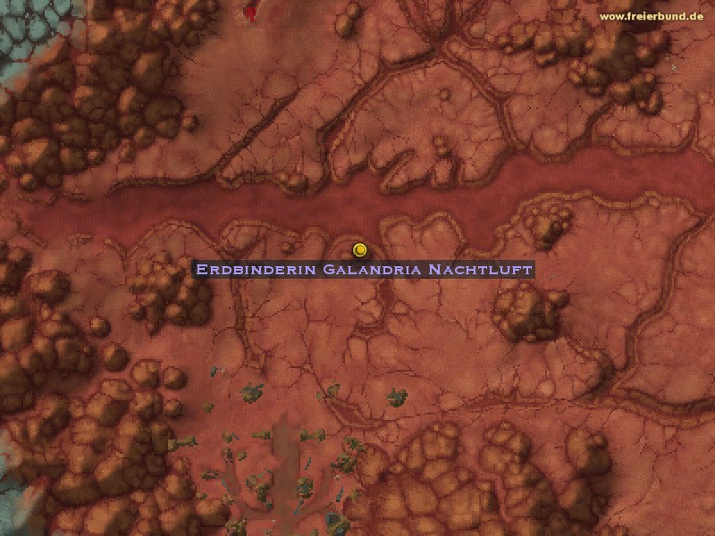 Erdbinderin Galandria Nachtluft (Earthbinder Galandria Nightbreeze) Quest NSC WoW World of Warcraft 