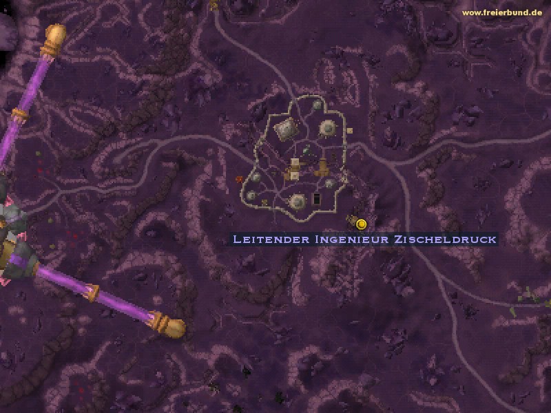 Leitender Ingenieur Zischeldruck (Lead Sapper Blastfizzle) Quest NSC WoW World of Warcraft 