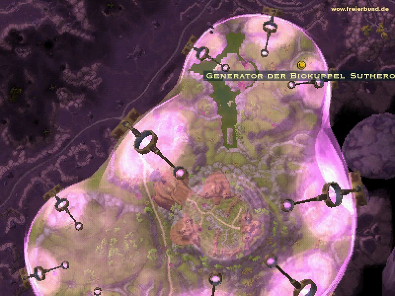 Generator der Biokuppel Sutheron (Eco-Dome Sutheron Generator) Quest-Gegenstand WoW World of Warcraft 