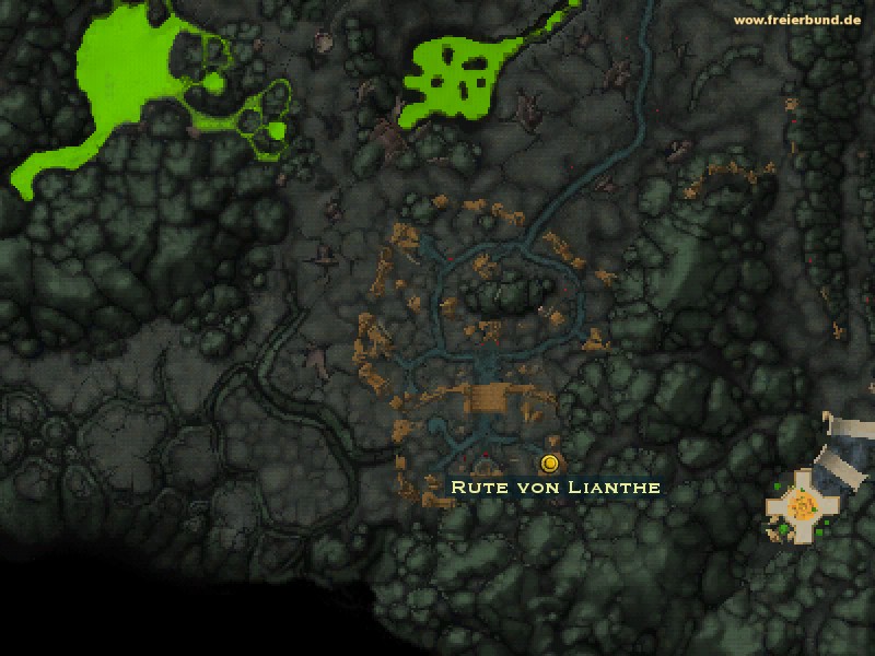 Rute von Lianthe (Rod of Lianthe) Quest-Gegenstand WoW World of Warcraft 