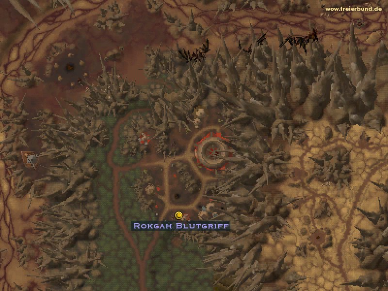 Rokgah Blutgriff (Rokgah Bloodgrip) Quest NSC WoW World of Warcraft 