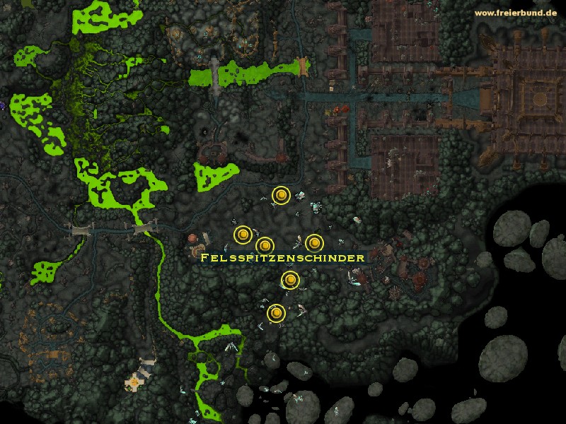 Felsspitzenschinder (Rocknail Flayer) Monster WoW World of Warcraft 