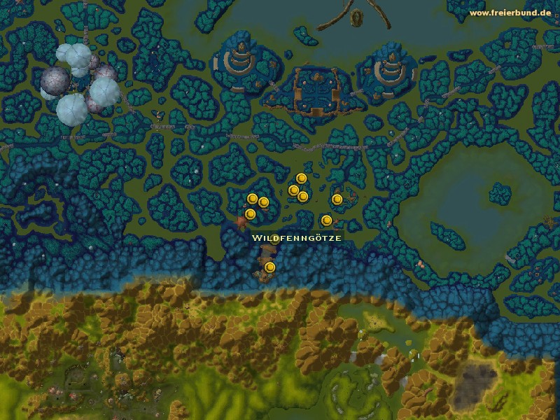 Wildfenngötze (Feralfen Idol) Quest-Gegenstand WoW World of Warcraft 