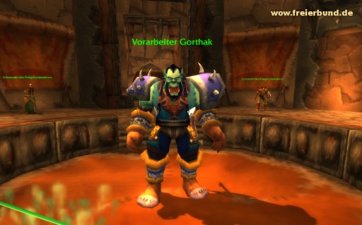 Vorarbeiter Gorthak (Overseer Gorthak) Quest NSC WoW World of Warcraft  2