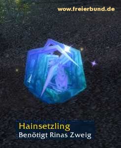 Hainsetzling (Grove Seedling) Quest-Gegenstand WoW World of Warcraft  2