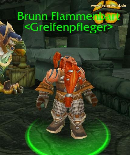 Brunn Flammenbart (Brunn Flamebeard) Händler/Handwerker WoW World of Warcraft  2