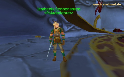 Jesthenis Sonnensturm (Jesthenis Sunstriker) Trainer WoW World of Warcraft  2