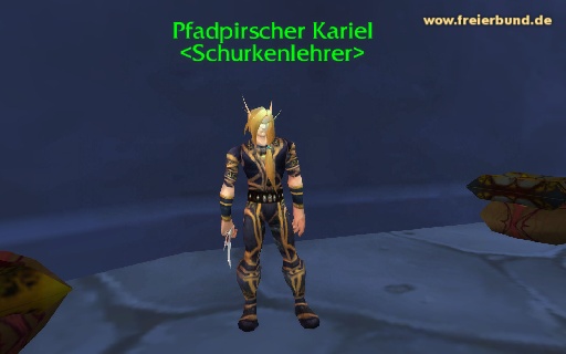 Pfadpirscher Kariel (Pathstalker Kariel) Trainer WoW World of Warcraft  2