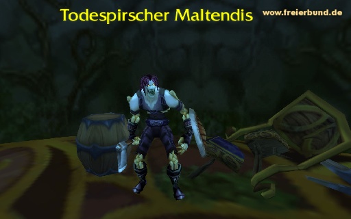 Todespirscher Maltendis (Deathstalker Maltendis) Quest NSC WoW World of Warcraft  2