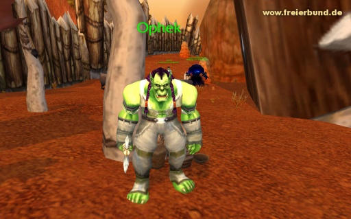 Ophek (Ophek) Quest NSC WoW World of Warcraft  2