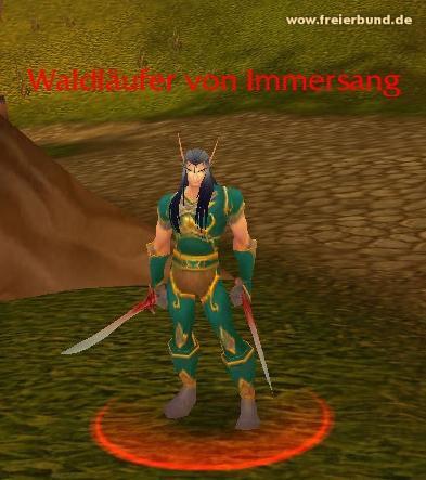 Waldläufer von Immersang (Eversong Ranger) Monster WoW World of Warcraft  2