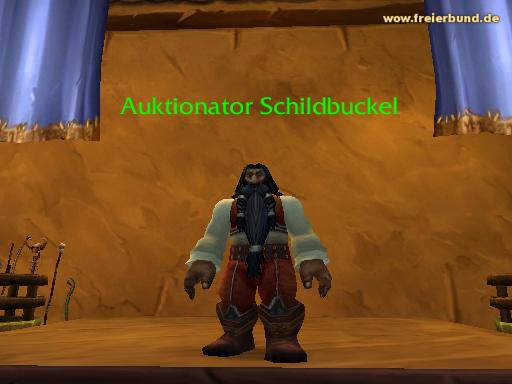 Auktionator Schildbuckel