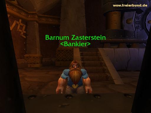 Barnum Zasterstein (Barnum Stonemantle) Händler/Handwerker WoW World of Warcraft  2