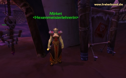 Mirket (Mirket) Trainer WoW World of Warcraft  2