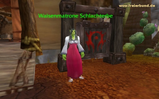 Waisenmatrone Schlachterbe (Orphan Matron Battlewail) Quest NSC WoW World of Warcraft  2