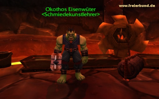 Okothos Eisenwüter (Okothos Ironrager) Trainer WoW World of Warcraft  2