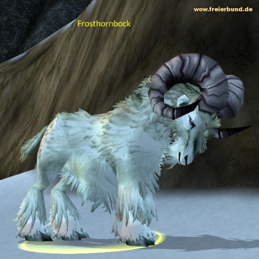 Frosthornbock (Frosthorn Ram) Monster WoW World of Warcraft  2