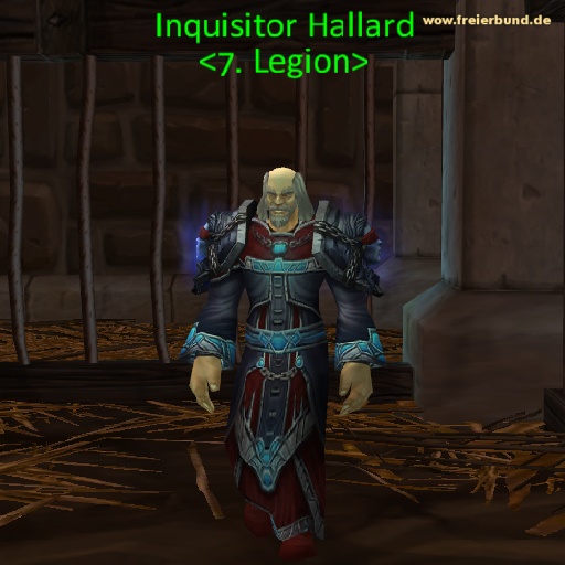 Inquisitor Hallard (Inquisitor Hallard) Quest NSC WoW World of Warcraft  2