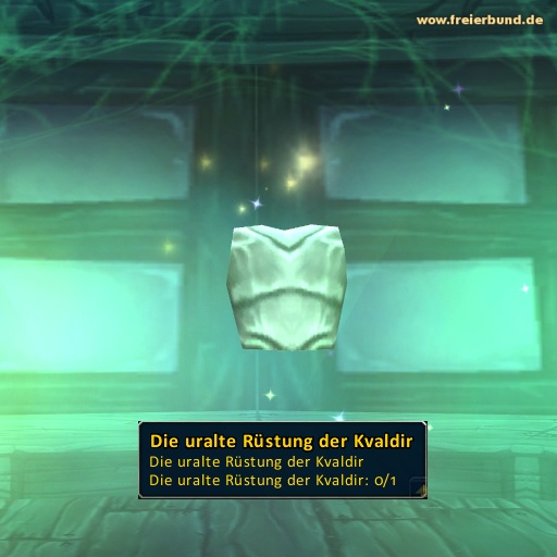 Die uralte Rüstung der Kvaldir (The Ancient Armor of the Kvaldir) Quest-Gegenstand WoW World of Warcraft  2
