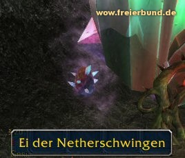 Ei der Netherschwingen (Netherwing Egg) Quest-Gegenstand WoW World of Warcraft  2