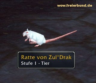 Ratte von Zul'Drak (Zul'Drak Rat) Monster WoW World of Warcraft  3