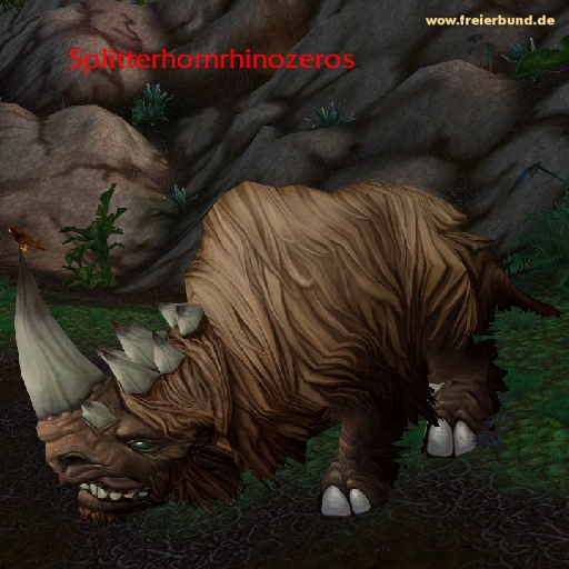 Splitterhornrhinozeros (Shardhorn Rhino) Monster WoW World of Warcraft  2