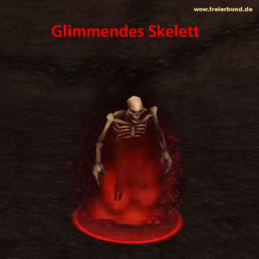 Glimmendes Skelett