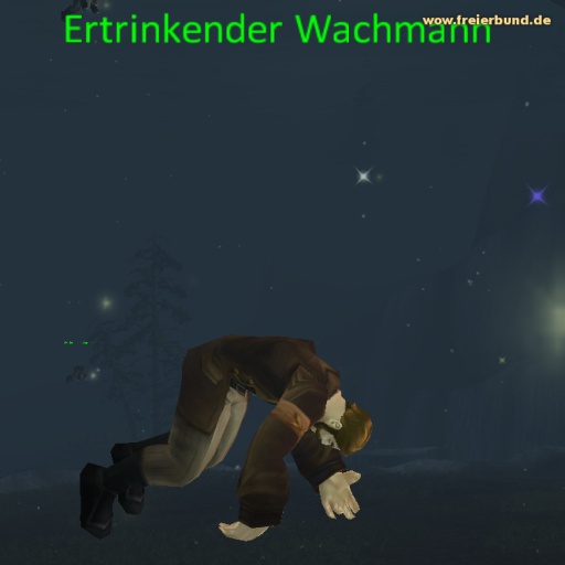 Ertrinkender Wachmann