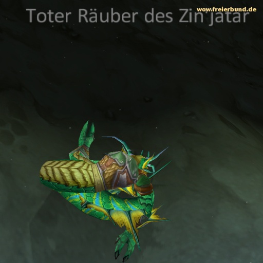 Toter Räuber des Zin'jatar