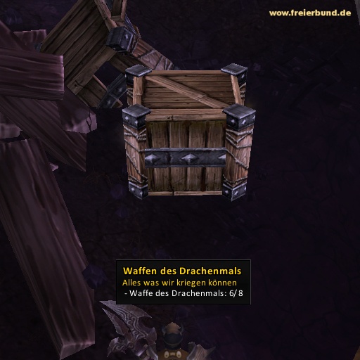 Waffen des Drachenmals (Dragonmaw Weapon Crate) Quest-Gegenstand WoW World of Warcraft  3