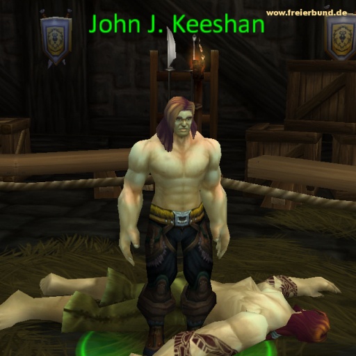 John J. Keeshan (John J. Keeshan) Quest NSC WoW World of Warcraft  2