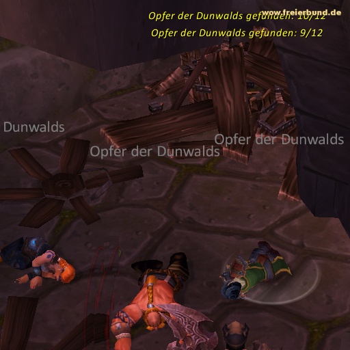 Opfer der Dunwalds (Dunwald Victim) Quest NSC WoW World of Warcraft  2