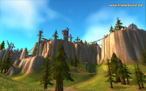 Donnerfels (Thunderbluff) Landmark WoW World of Warcraft  2