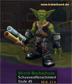 Blizrik Bockschuss (Blizrik Buckshot) Händler/Handwerker WoW World of Warcraft  2