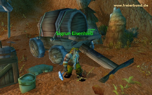 Sigrun Eisenhieb (Sigrun Ironhew) Quest NSC WoW World of Warcraft  2