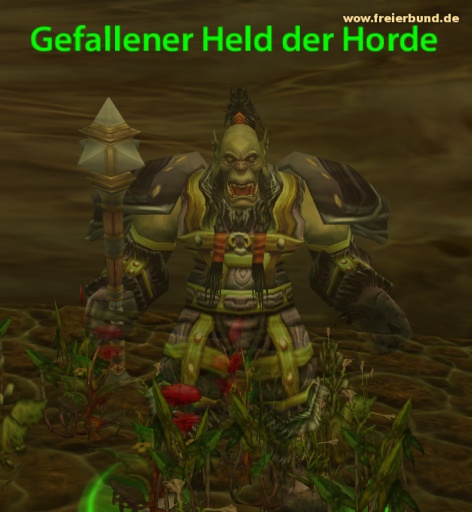 Gefallener Held der Horde (Fallen Hero of the Horde) Quest NSC WoW World of Warcraft  2
