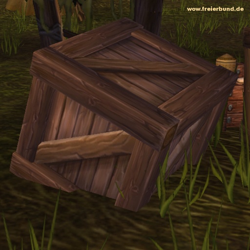 Beschädigte Kiste (Damaged Crate) Quest-Gegenstand WoW World of Warcraft  2