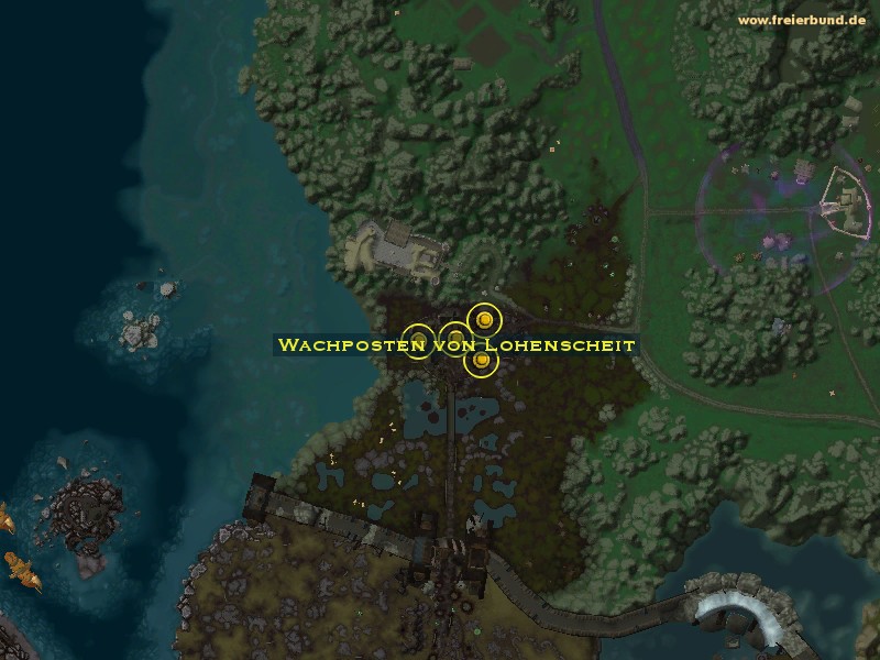 Wachposten von Lohenscheit (Pyrewood Sentry) Monster WoW World of Warcraft 