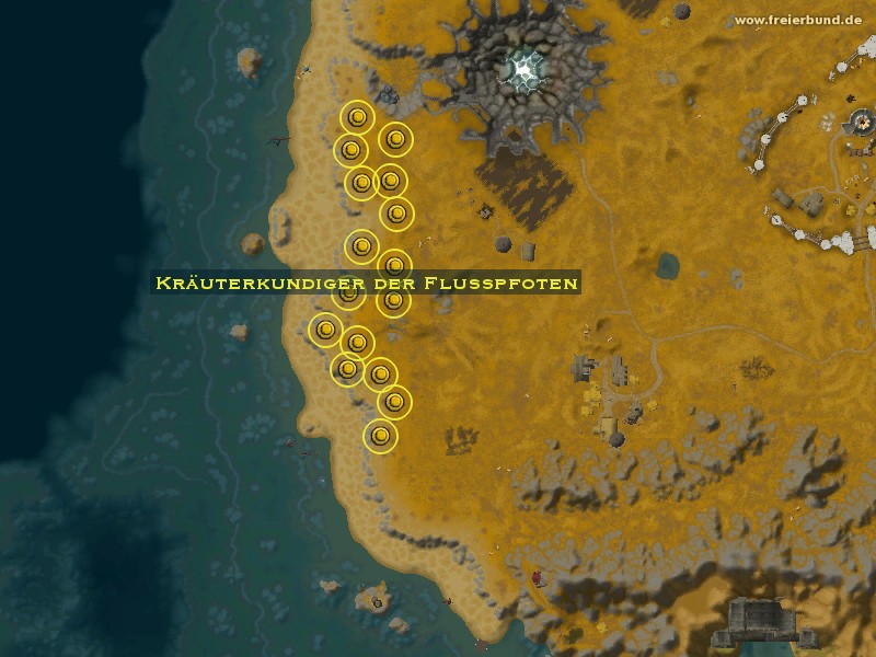Kräuterkundiger der Flusspfoten (Riverpaw Herbalist) Monster WoW World of Warcraft 