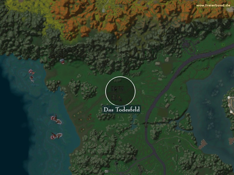 Das Todesfeld (The Dead Field) Landmark WoW World of Warcraft 