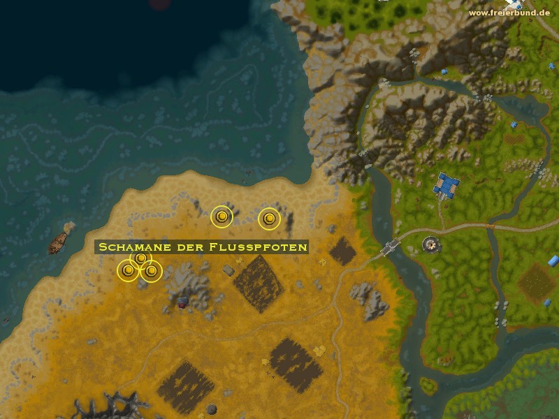 Schamane der Flusspfoten (Riverpaw Shaman) Monster WoW World of Warcraft 