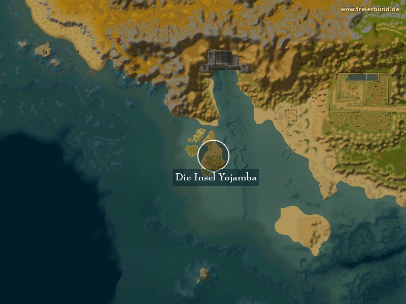 Die Insel Yojamba (Yojamba Isle) Landmark WoW World of Warcraft 