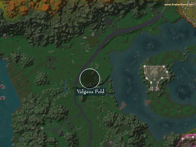 Valgans Feld (Valgan's Field) Landmark WoW World of Warcraft 
