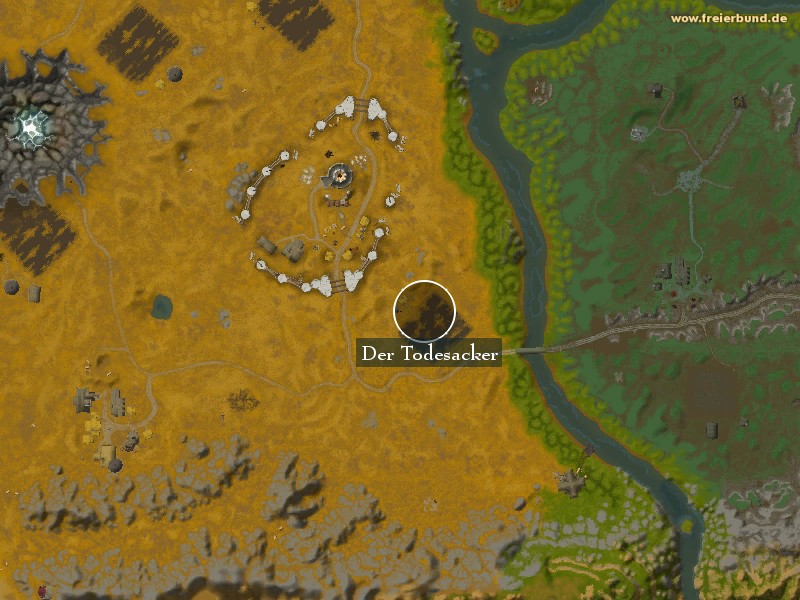 Der Todesacker (The Dead Acre) Landmark WoW World of Warcraft 