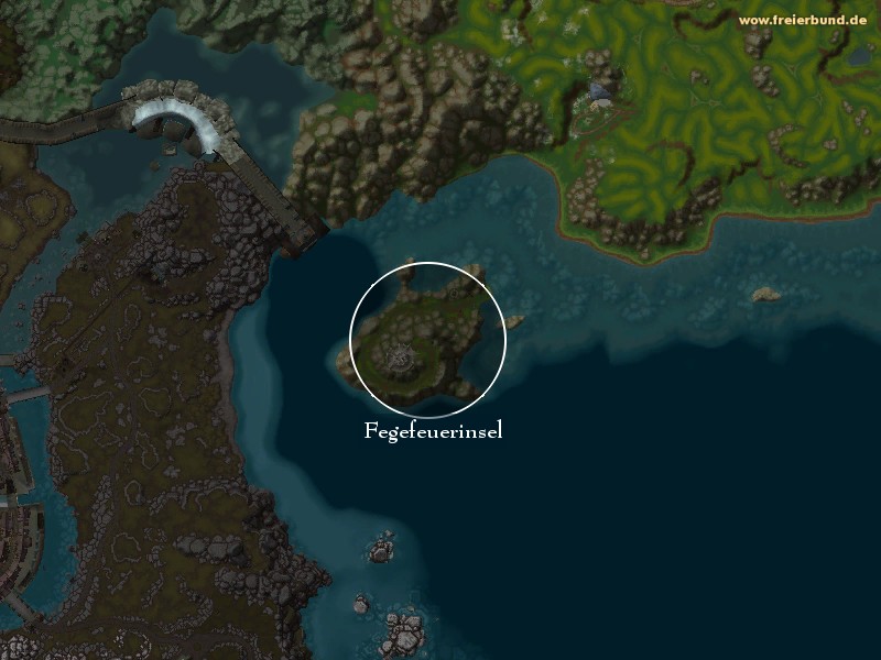 Fegefeuerinsel (Purgation Isle) Landmark WoW World of Warcraft 