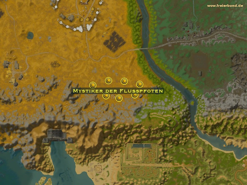 Mystiker der Flusspfoten (Riverpaw Mystic) Monster WoW World of Warcraft 