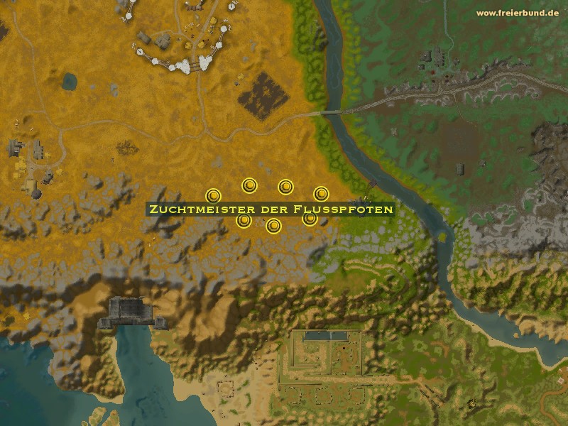 Zuchtmeister der Flusspfoten (Riverpaw Taskmaster) Monster WoW World of Warcraft 
