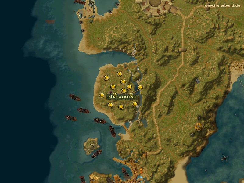 Nagaikone (Naga Icon) Quest-Gegenstand WoW World of Warcraft 